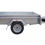 7×5 Single Axle Trailers Deep 410mm Sides
