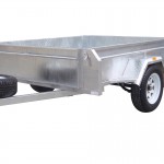 7×5 Single Axle Trailers Deep 410mm Sides
