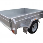 7×5 Single Axle Trailers Deep 410mm Sides