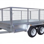 300mm Checker Plate Sides & 800mm Removable Mesh Cage