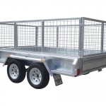 300mm Checker Plate Sides & 800mm Removable Mesh Cage