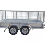 300mm Checker Plate Sides & 800mm Removable Mesh Cage