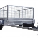 300mm Checker Plate Sides & 800mm Removable Mesh Cage