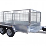 300mm Checker Plate Sides & 800mm Removable Mesh Cage