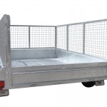 300mm Checker Plate Sides & 800mm Removable Mesh Cage