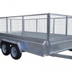 410mm Deep Checker Plate Sides & 800mm Removable Mesh Cage