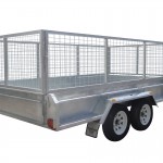 410mm Deep Checker Plate Sides & 800mm Removable Mesh Cage