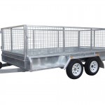 300mm Checker Plate Sides & 800mm Removable Mesh Cage