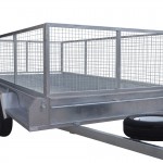 300mm Checker Plate Sides & 1000mm Removable Mesh Cage