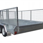 300mm Checker Plate Sides & 800mm Removable Mesh Cage