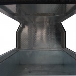 7x4 Single Axle With 410mm Deep Checker Plate Sides