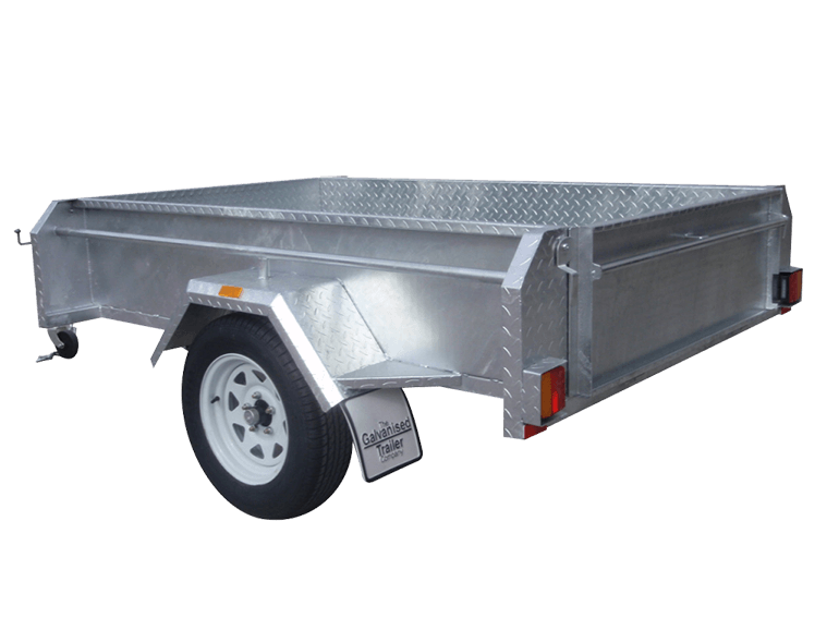 7×4 Single Axle Trailers